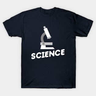 Minimal Microscope Science T-Shirt